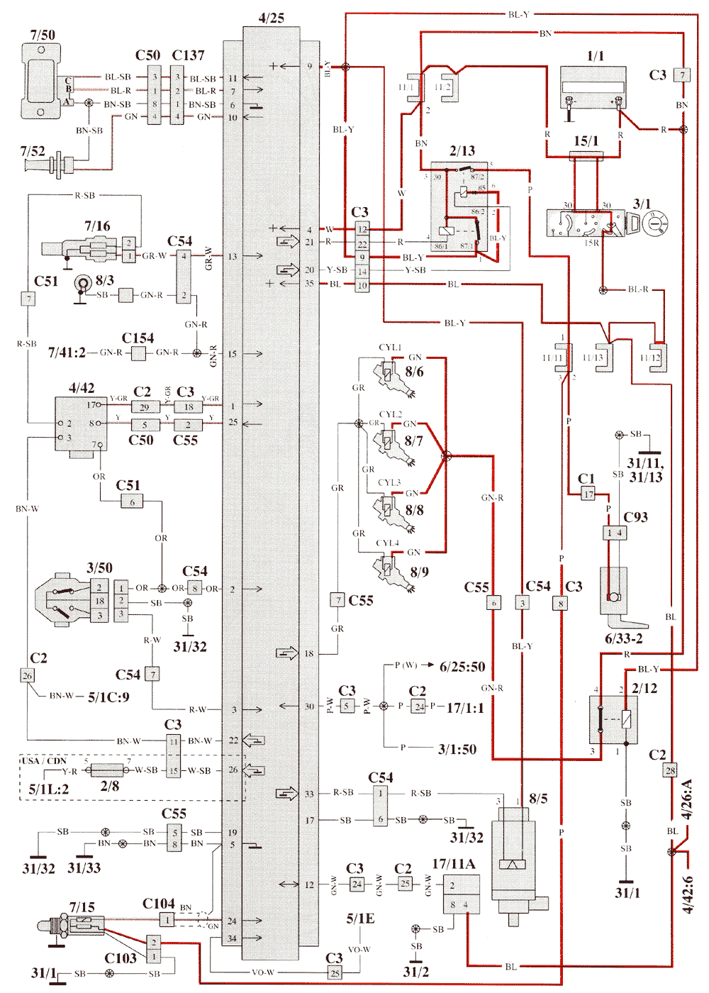 Regina multiport fuel injection system ( MFI ) ( B 230 F )